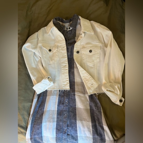 Fall 🍁 Check Pattern Shirt Dress - Picture 7 of 11